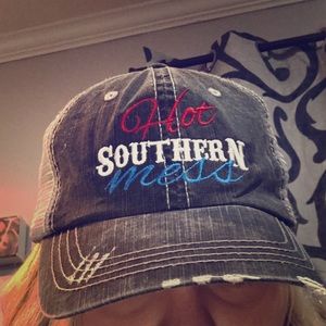 New Hot Southern Mess Trucker hat women.
